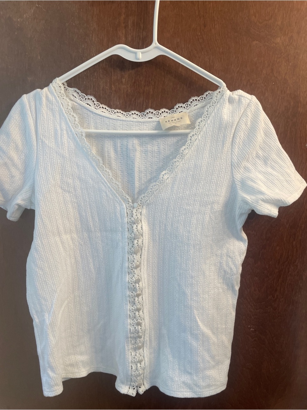 Sezane madeleine t shirt small